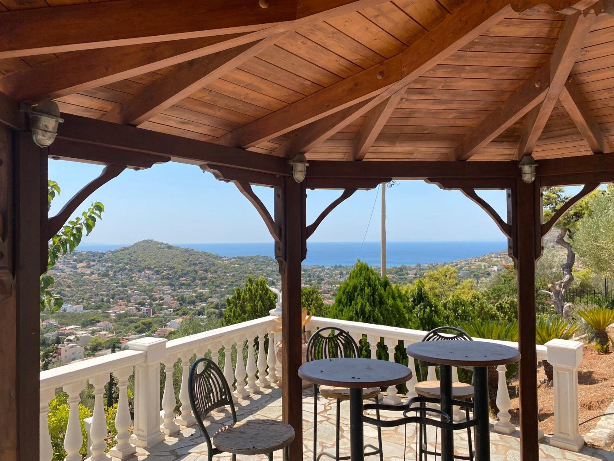 Eagles Nest Villa Athenian Riviera In Aghia Marina Near Lagonisi, Next To The Beach Close To Athens Airport Agia Marina  エクステリア 写真